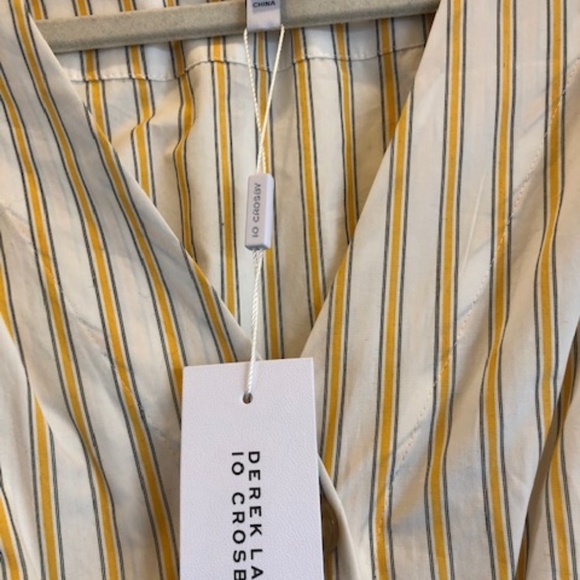 10 Crosby Derek Lam Marigold Romper - Picture 2 of 4